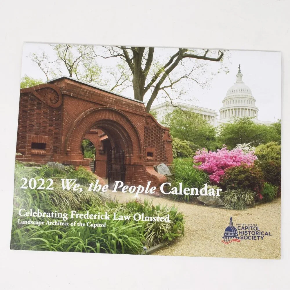 2022 We The People Wall Calendar Frederick Law Olmsted Architect Capitol 12 Mnth